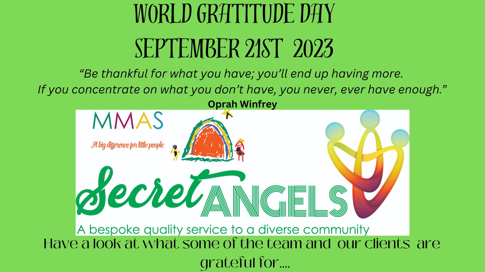 Read more about the article Gratitude Day